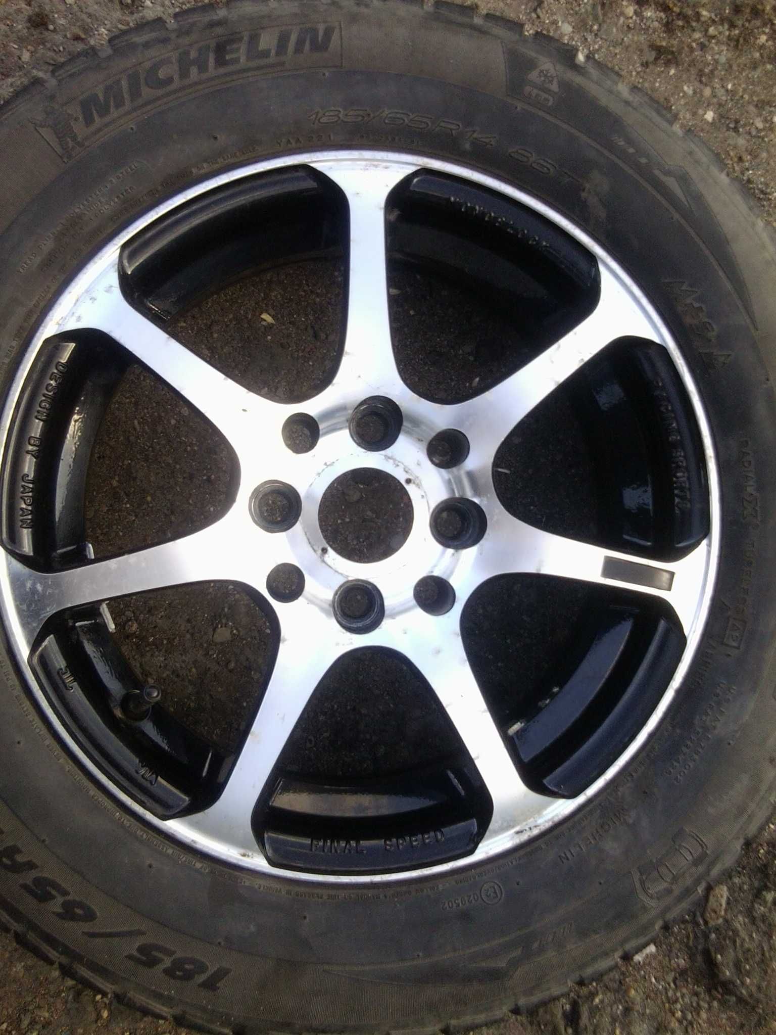 Продам всесезонные колёса в сборе 185/65 R14.