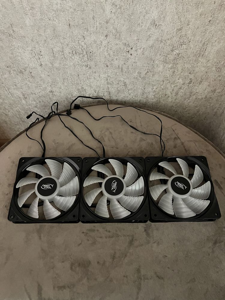 Компьютерные вентиляторы Deepcool CF120, на ВЫДУВ!