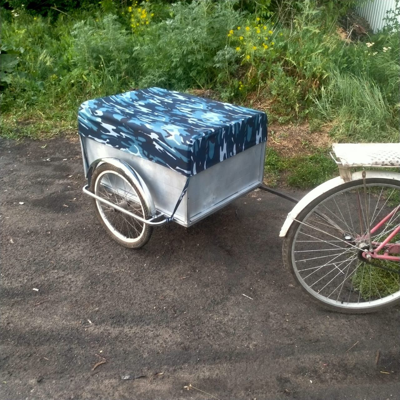 Вело прицеп изготовим
