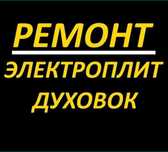 Ремонт электроплит варочных поверхностей. Духовых шкафов  электроплиты