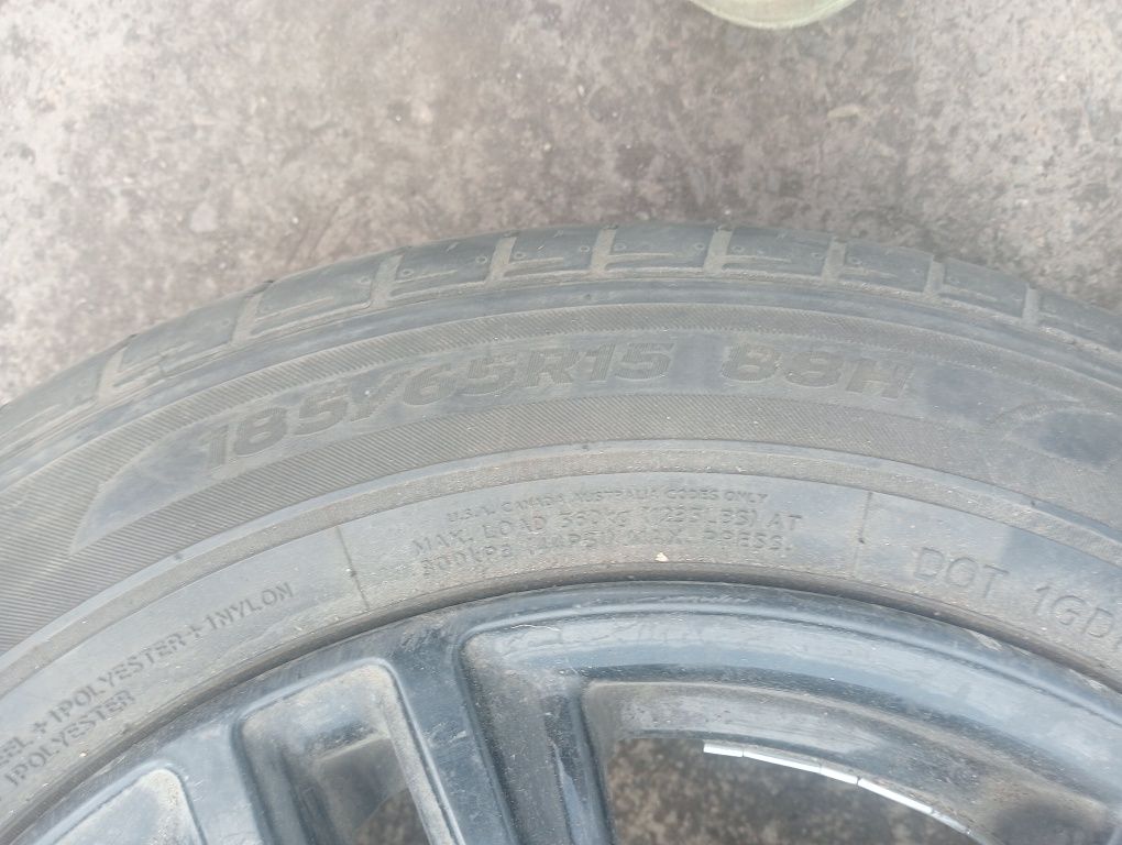 4 диска на R15 на тайота