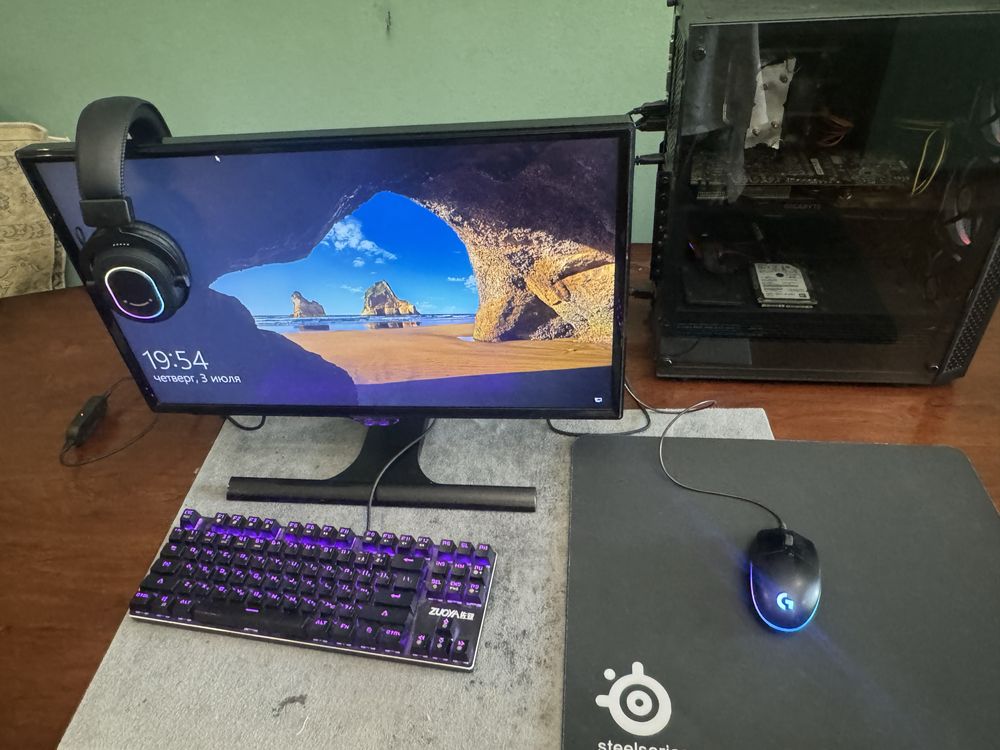 Продам отличный пк для учибы и игр все комплекте