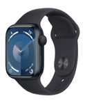 Новый Apple Watch Series 9 GPS S/M 45 мм синий-черный (Midnight)