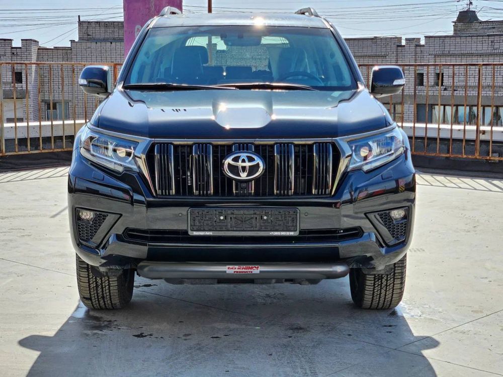 Защита бампера на Toyota Land Cruiser prado 150