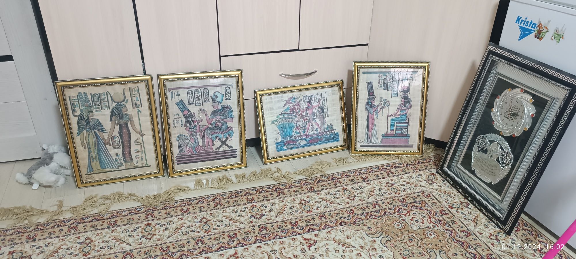 Продам картины из папируса