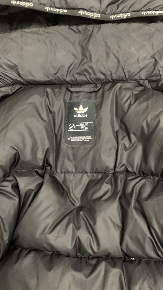 100% оригинальнаяДлинная куртка adidas
