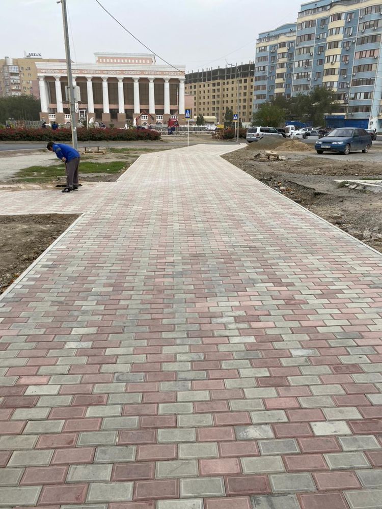 брусчатка укладка