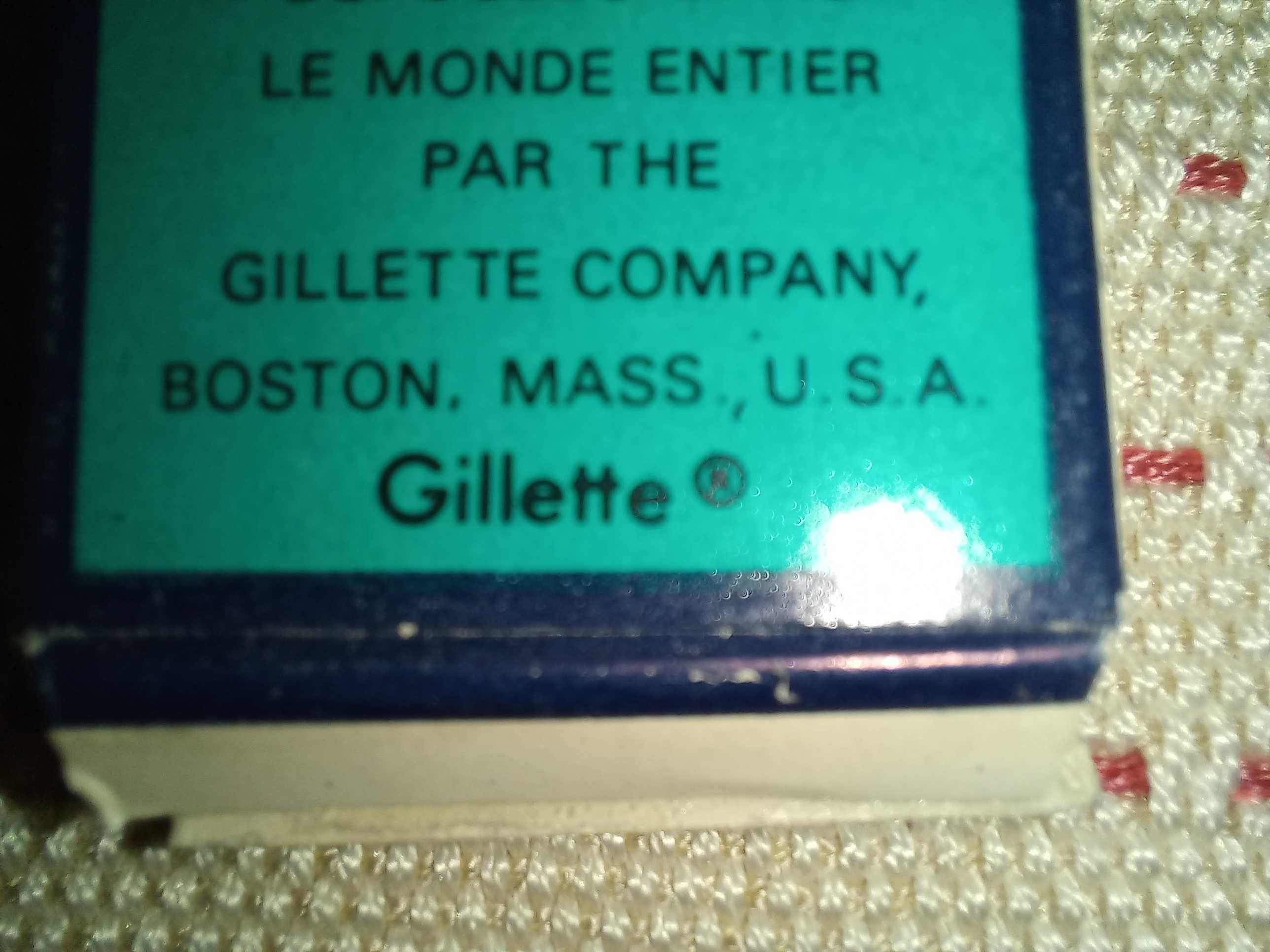 Лезвия Gillette/Винтаж/Ретро/Made in USA/Оригинал/Gillette времён СССР