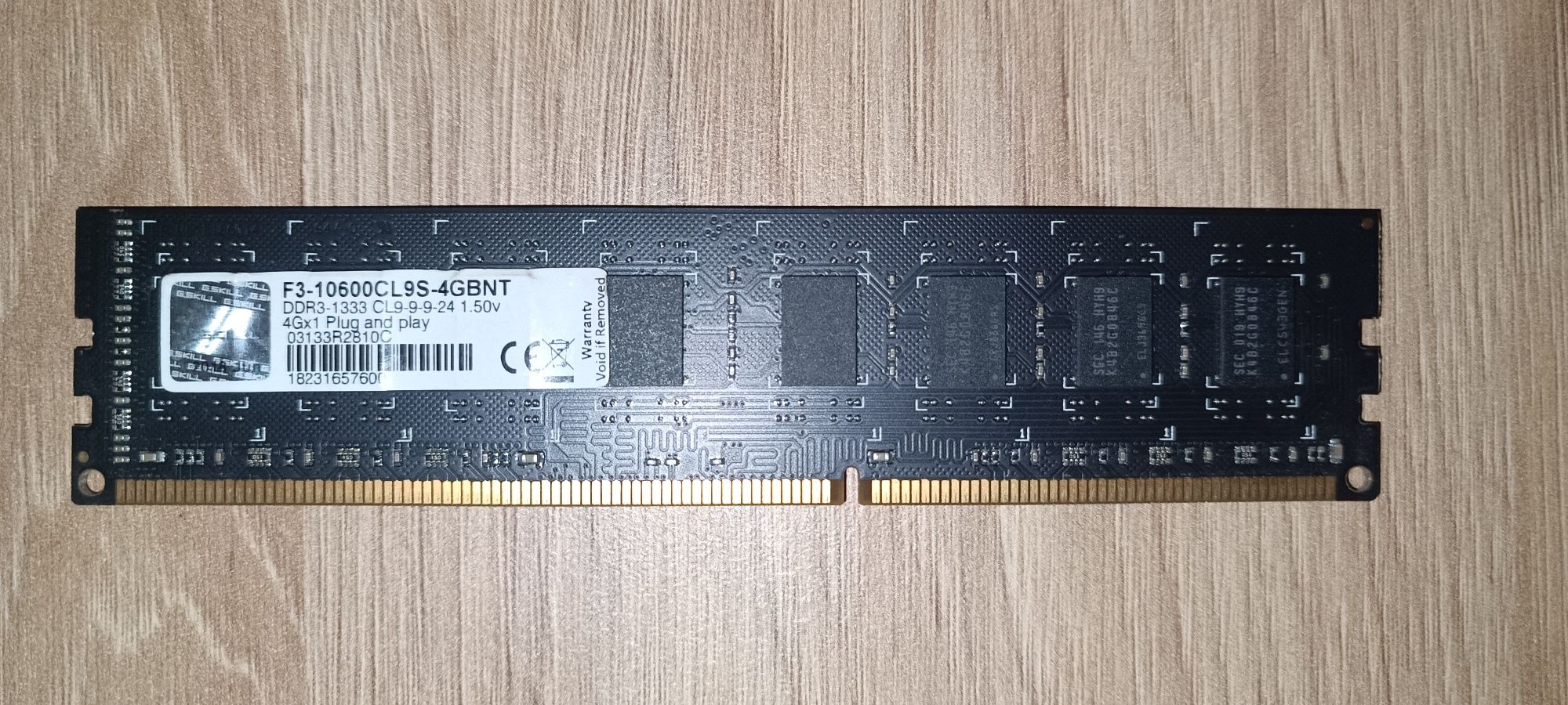 Озу 4гб ddr3-1333