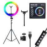 Кольцевая лампа RGB 26см Штатив Тик ток держатель Видео Фото сьемки