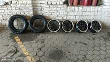 Продам 4шт диски на  15   и 2шт шины 185/65 R15 б/у