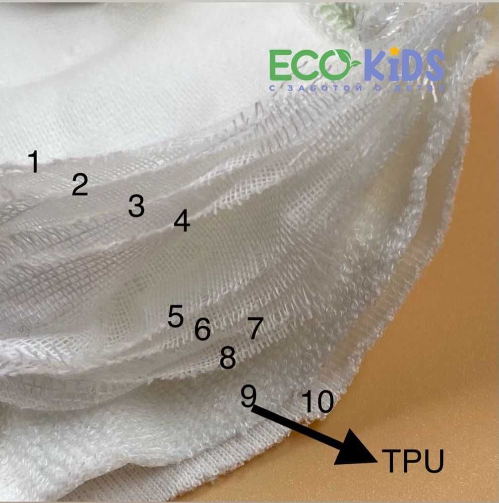 10 слойные эко трусики для приучение к горшку Ecokids