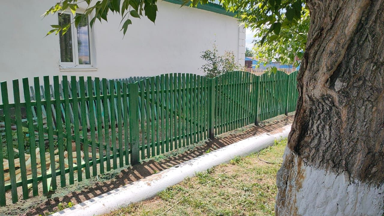 Штакетник 1.3 м высота , прямой,волна