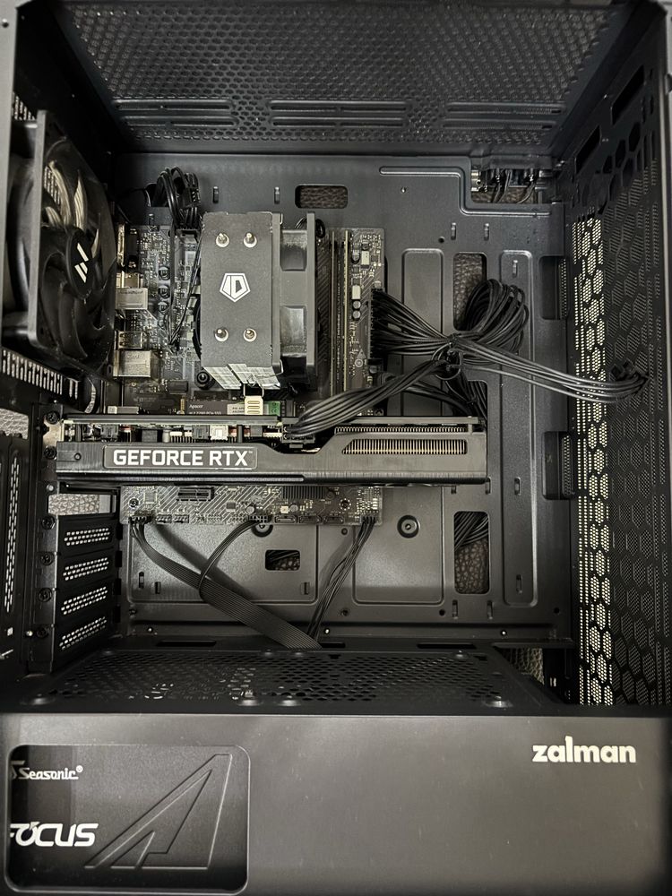 Игровой блок Intel core i3 12100/16gb/RTX3060 рассрочка KASPI