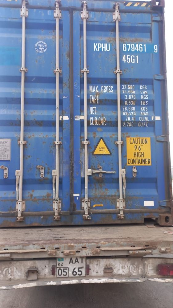 Продаем контенера новые и б/у с документами 40ф морской 45 мосркой 20ф