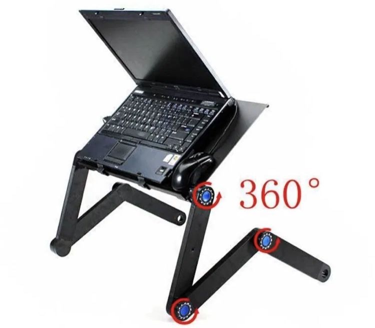 Складной Столик для Ноутбука с Вентиляторами Laptop Table T8
