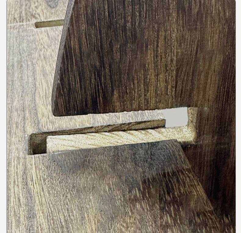 Полка настенная, из цельного дерева, 120*120 см