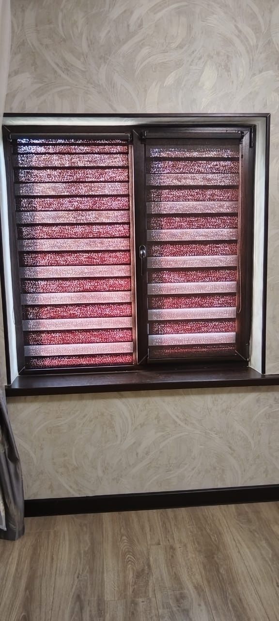 Установка жалюзей
