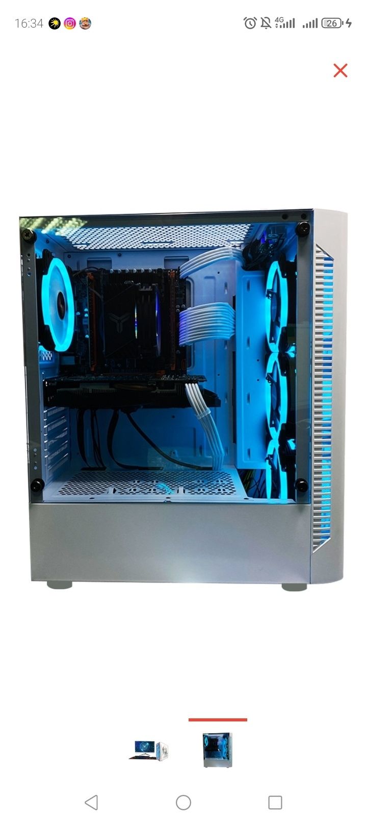Продам комп игравой UniComp Xeon E5-2670/ GTX 1660 super/ 32GB/  SSD 5