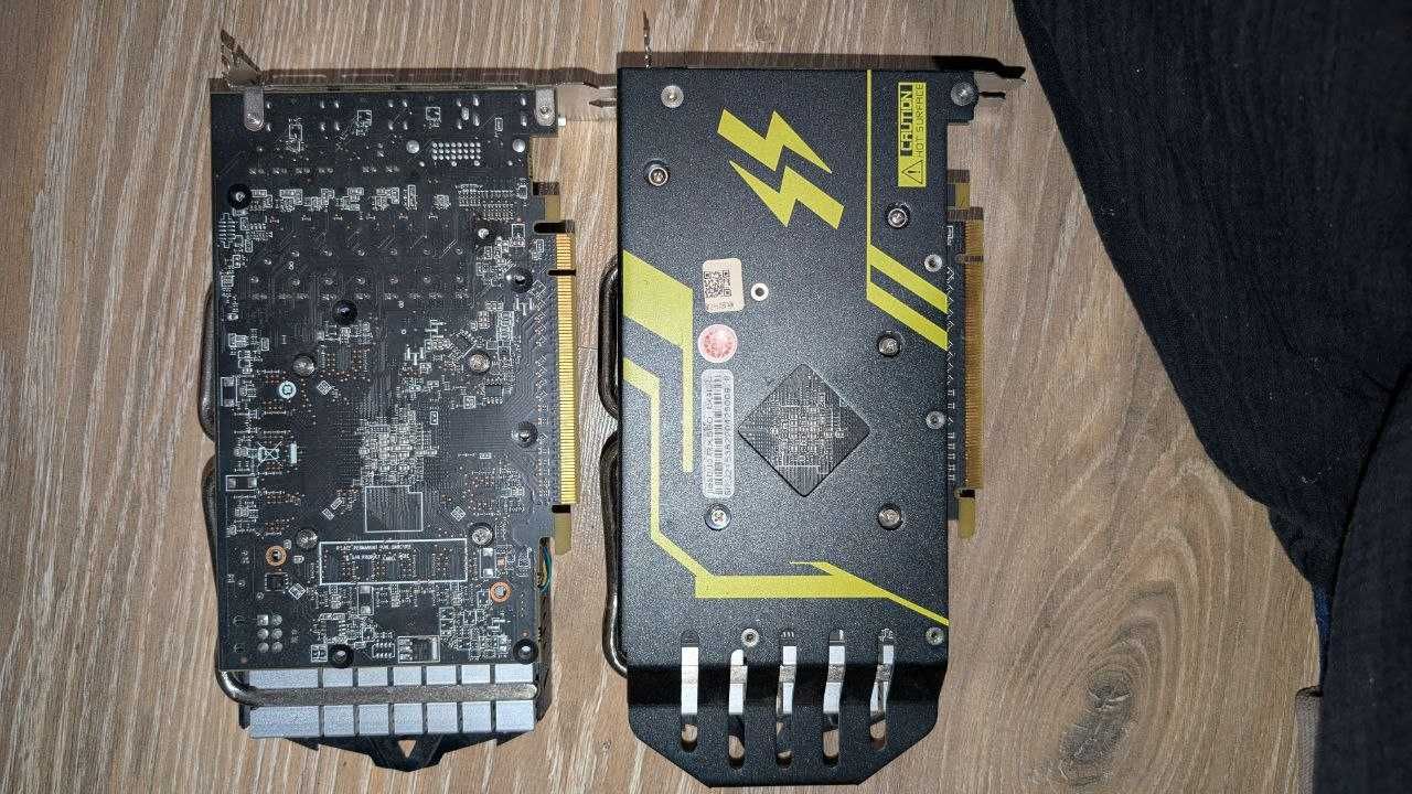 Продаю две видеокарты RX580 (RX470-570) (Китайские залоченая частота)