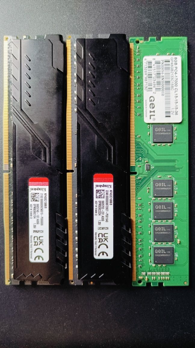 озу DDR3, DDR4, процессоры