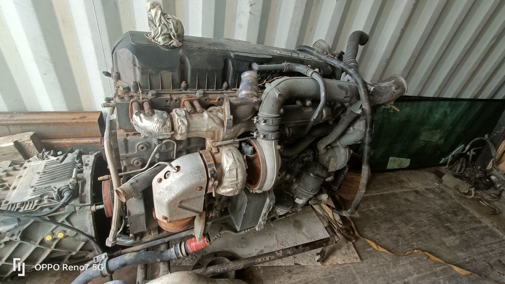 Мотор на Daf 105 разбор