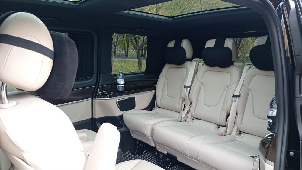 Аренда авто с водителем Мерседес Виано Вито V class S class