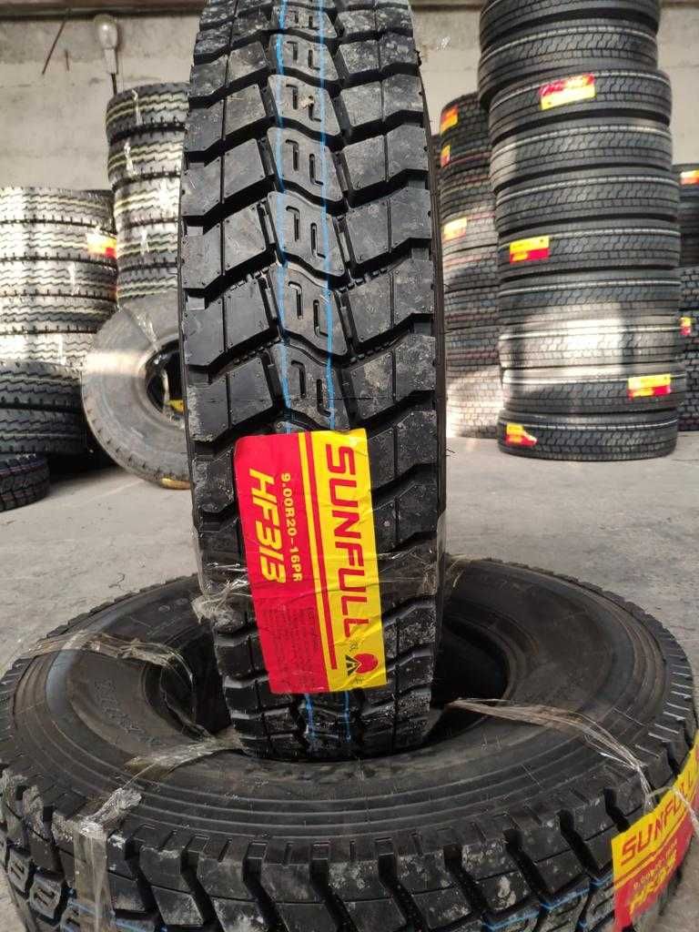 Грузовые шины, 9.00, 10.00, 11.00, 12.00-R20 SUNFULL, Giti, TBB Tire