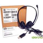Стереогарнитура HP Stereo USB Headset Наушники с микрофоном