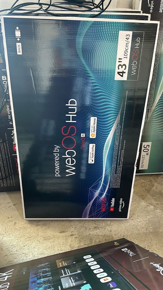 Новый телевизор LG smart tv с интернетом