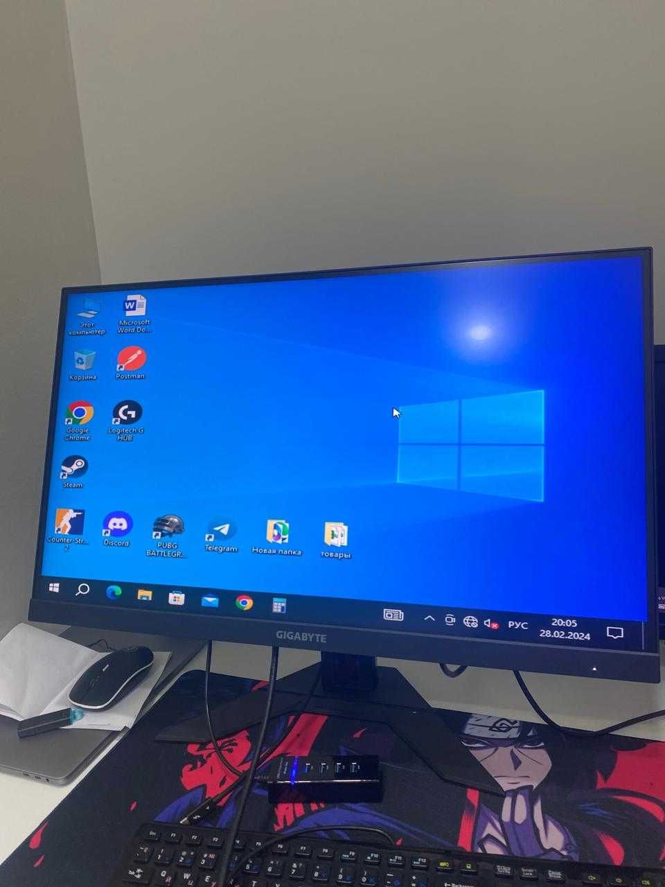GIGABYTE M27U 27" 4K IPS 160Hz — Идеальное состояние
