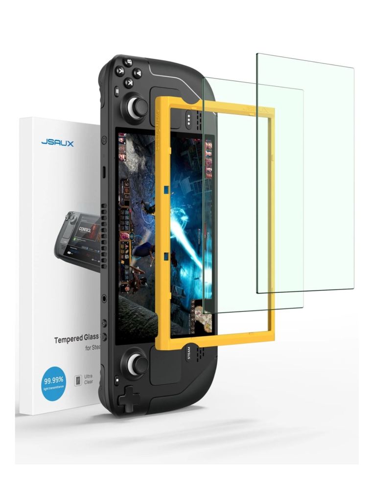 Steam Deck OLED 512 GB - идеальное с апгрейдами и аксессуарами.