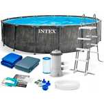 Каркасный бассейн Intex 26742 Greywood Prism Frame 457×122 см