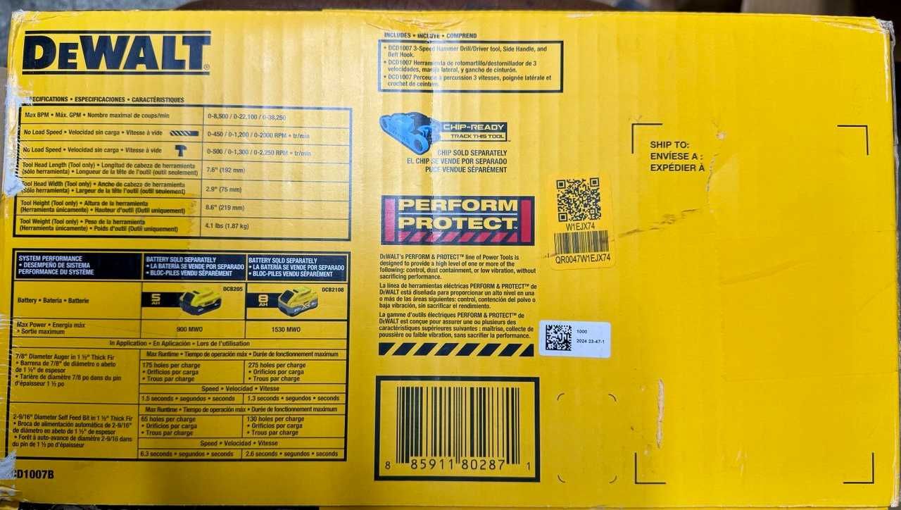 Садовые ножницы, DEWALT DCPR320B Аккумуляторный секатор