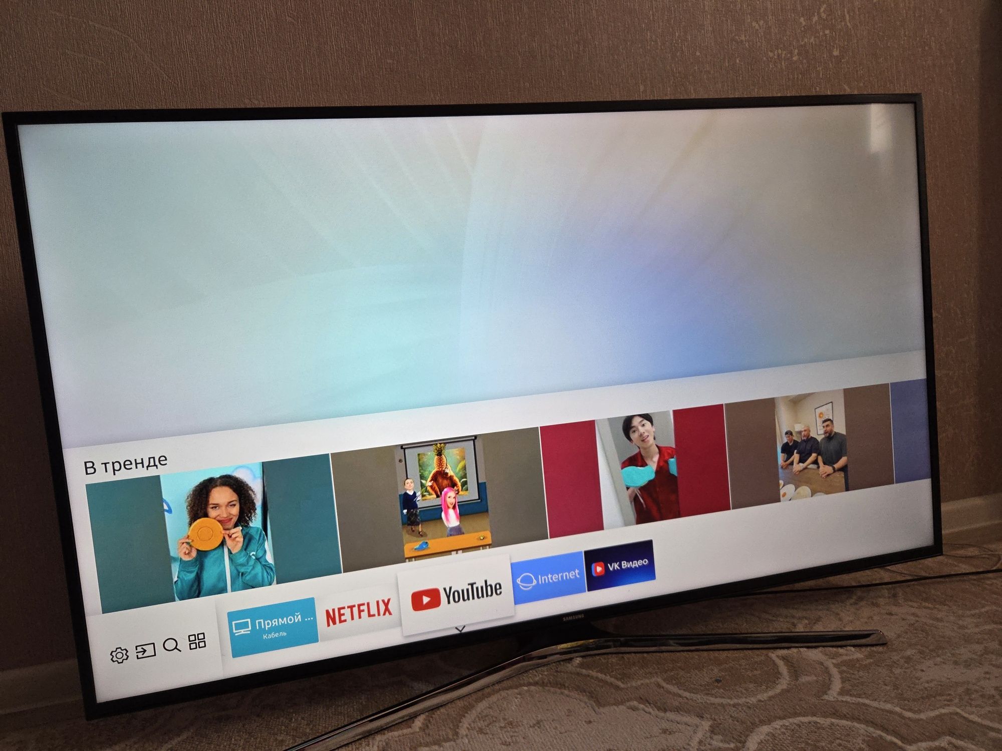 *️⃣ОРИГИНАЛ Samsung UltraHD Smart TV UE55MU6100 Диогональ 140см / QTV