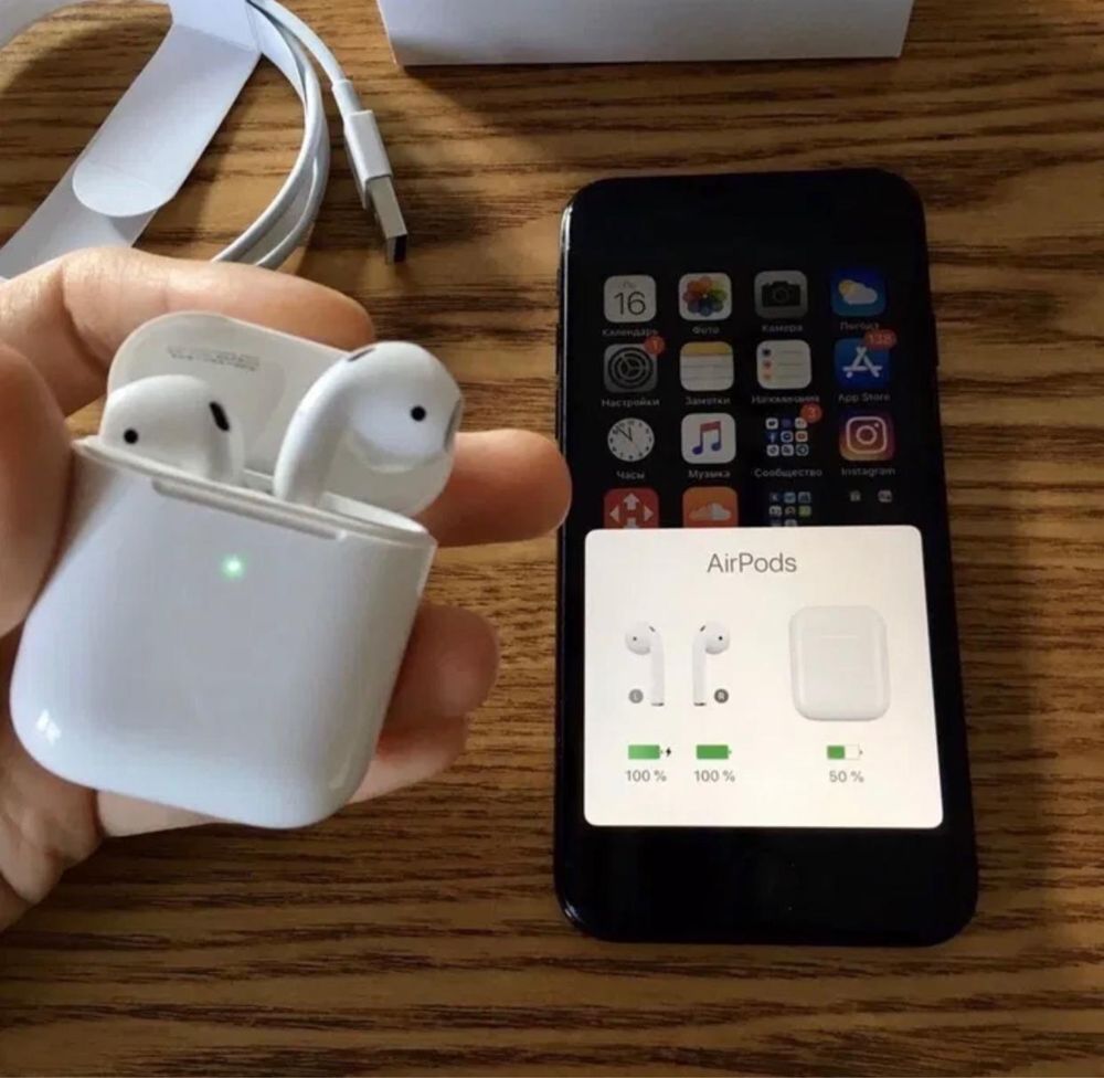 Airpods Premium по горячей цене 5000тг!Доставка!