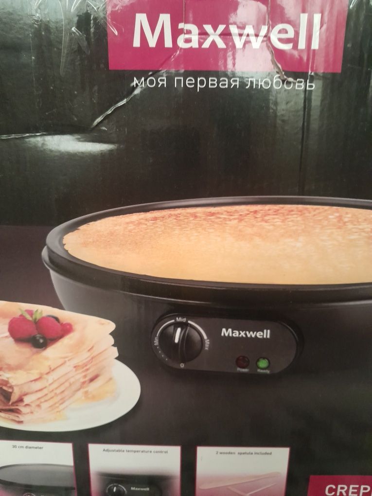 Продается блинница фирмы Maxwell новая