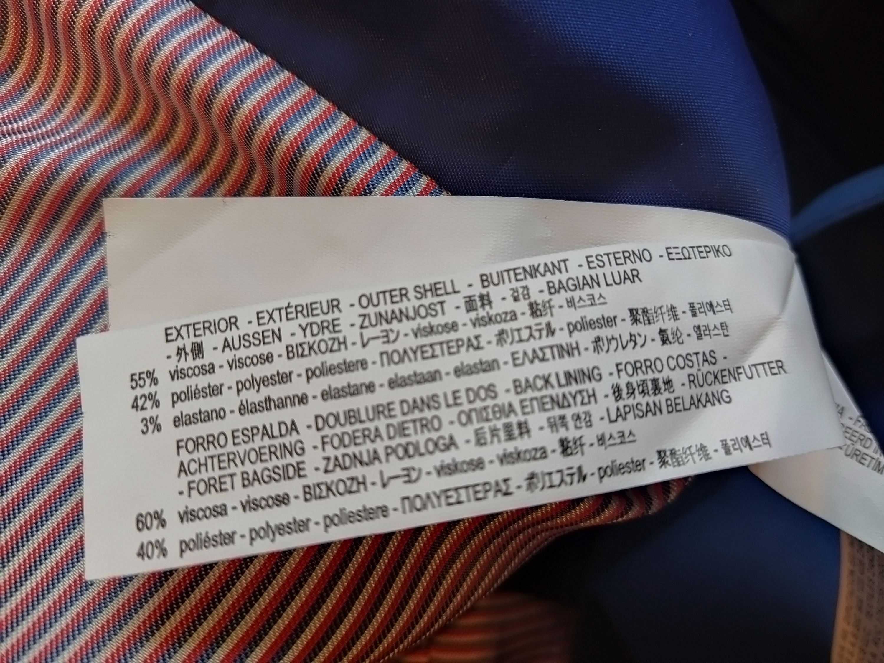 Костюм-двойка Zara (Испания),цвет электрик,оригинал,новый,р-р 48