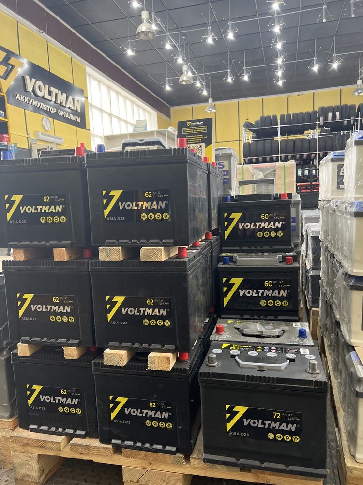 Аккумуляторы Bars Voltman Hyundai Mutlu Titan Varta Energizer