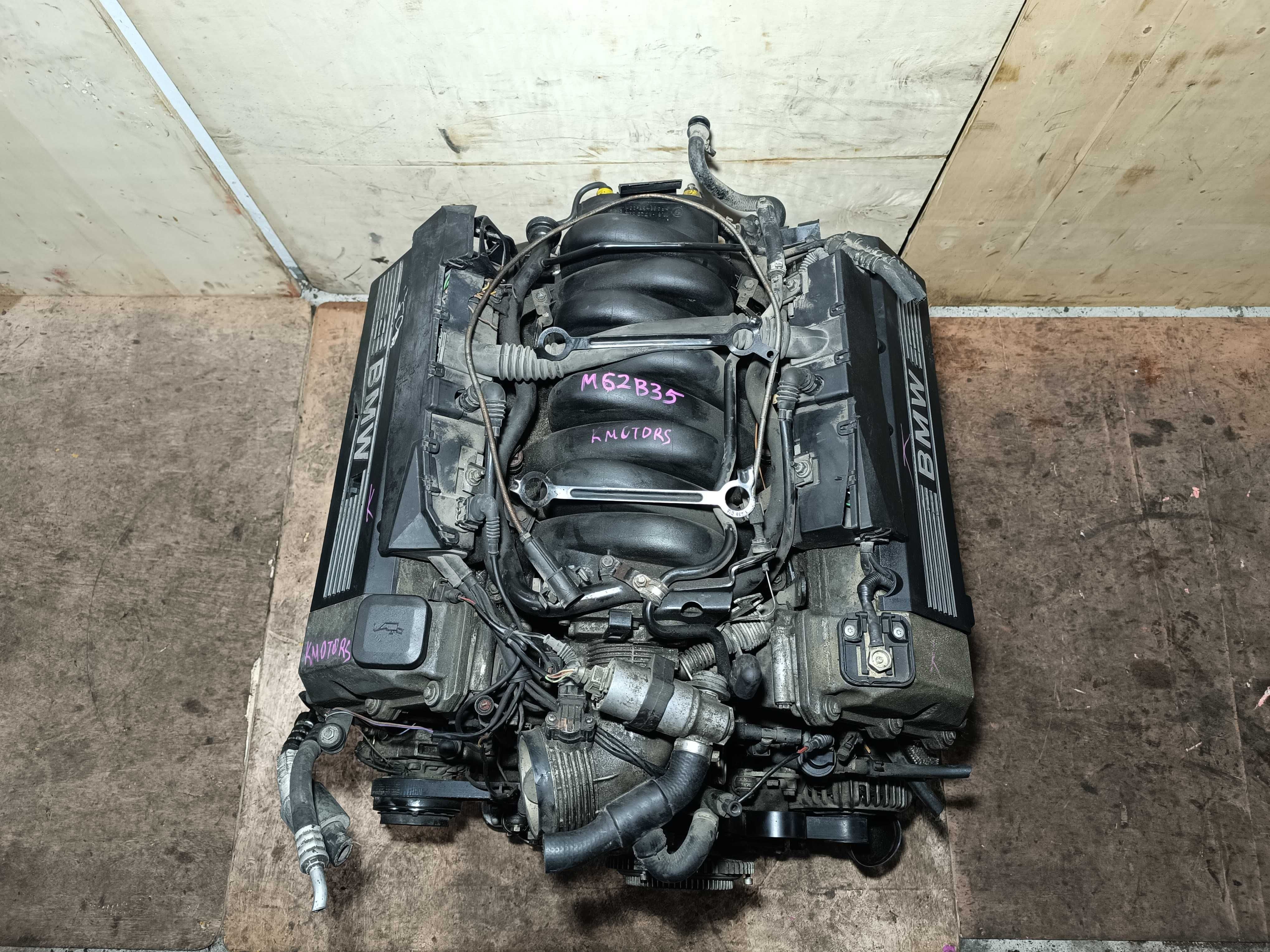 Двигатель M62 3.5 M62B35 Без-Vanos BMW E38 735 E39 535 V8 М62 M60