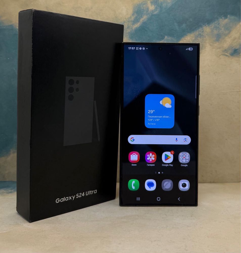 Samsung S24 Ultra 256gb в новом состоянии ,на гарантии