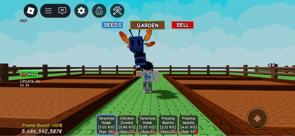 Продам Grow A Garden