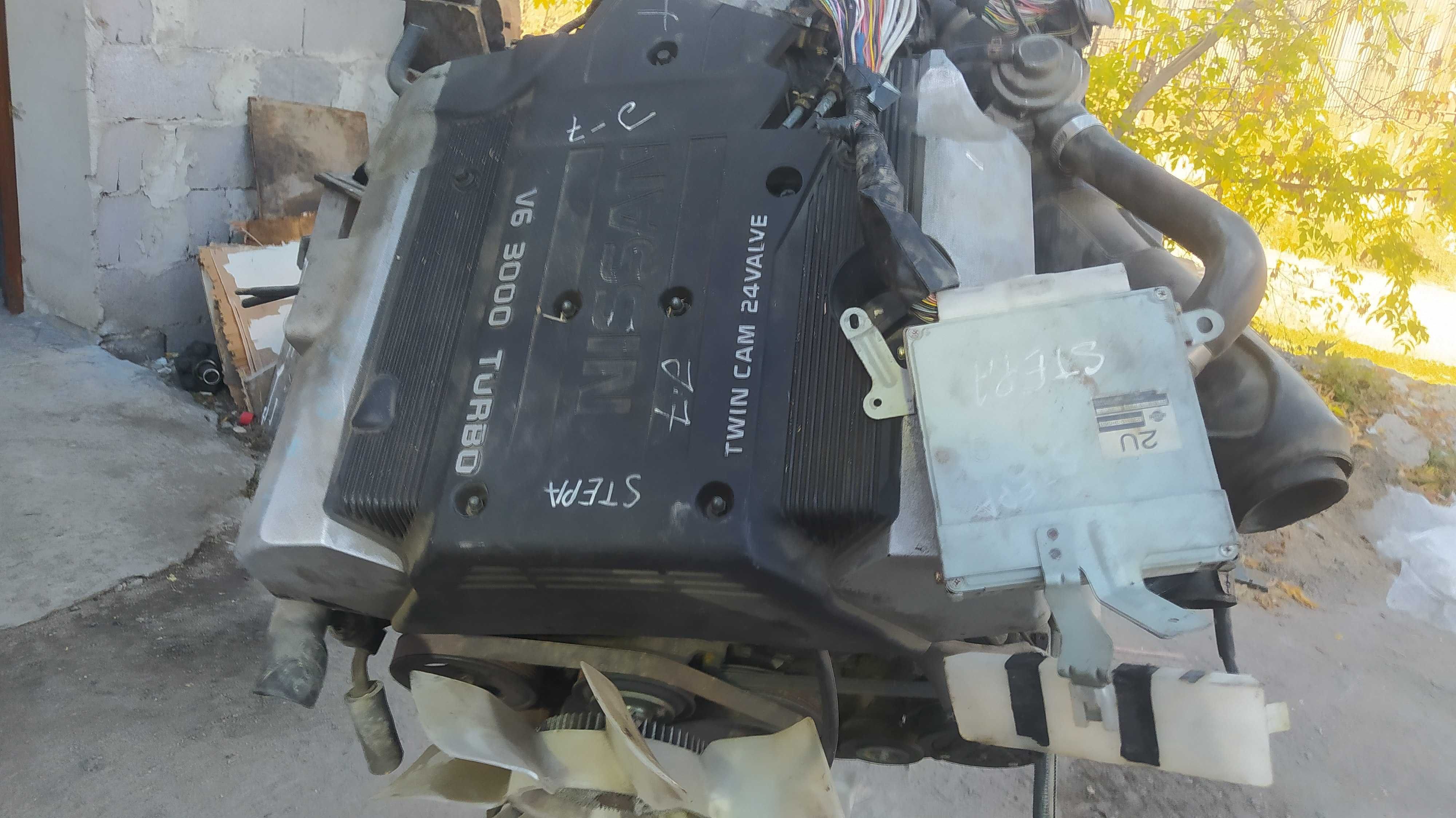 Двигатель VQ30DET Nissan V6 3.0 VQ30 turbo Cedric Gloria Leopard Y33