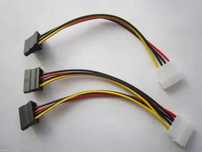 Переходник Molex-Sata, для подкл. питания дисков HDD, SSD.