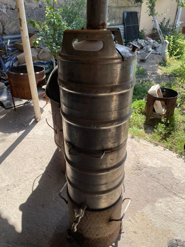 Казан ошак, самовар