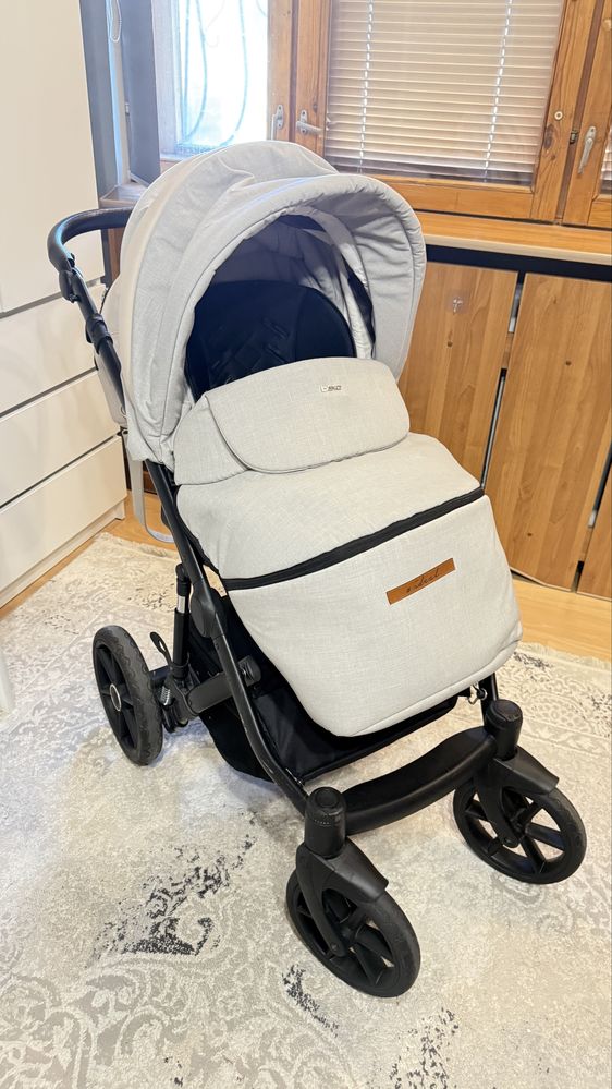 Коляска Bexa Ideal 2в1 серый цвет