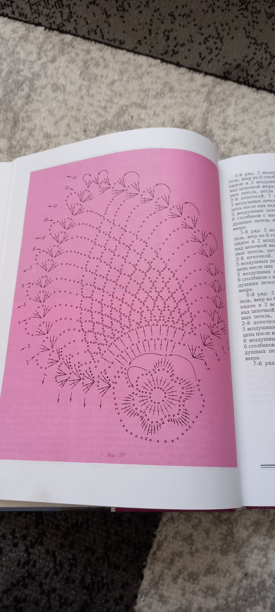 Книга по вязанию кружевные салфеток крючком