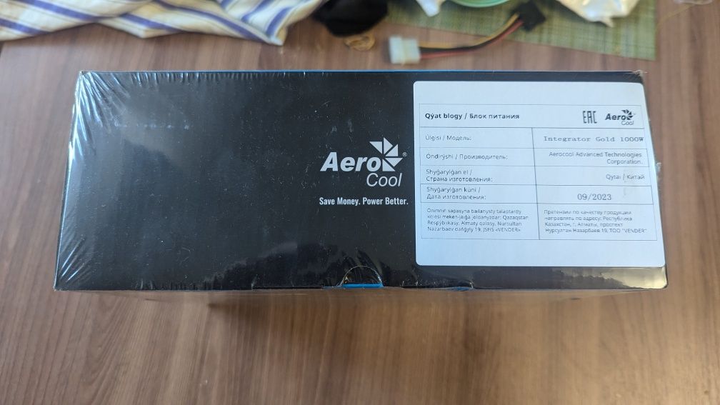 Блок питания AeroCool INTEGRATOR GOLD 1000W 80plus gold