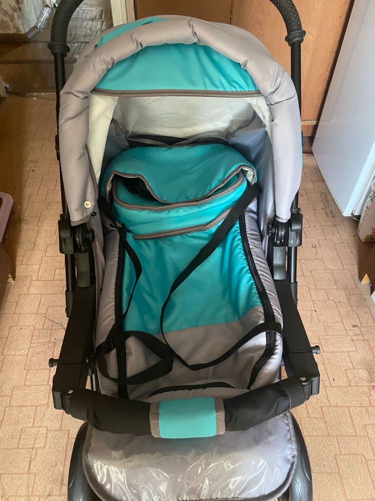 Коляска трансформер Babyton Melly Blue
