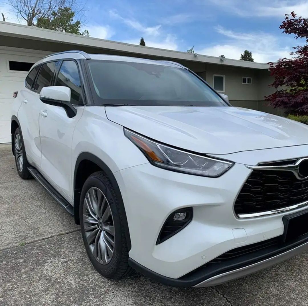 Toyota Higlander 19+ подножки пороги ступеньки хайландер